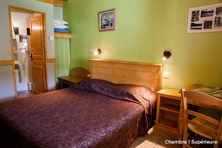 Chambres confort idéales pour couple à Labeaume